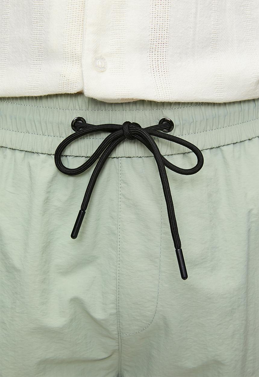 SOVIET - Nylon Shorts-Dark Sage