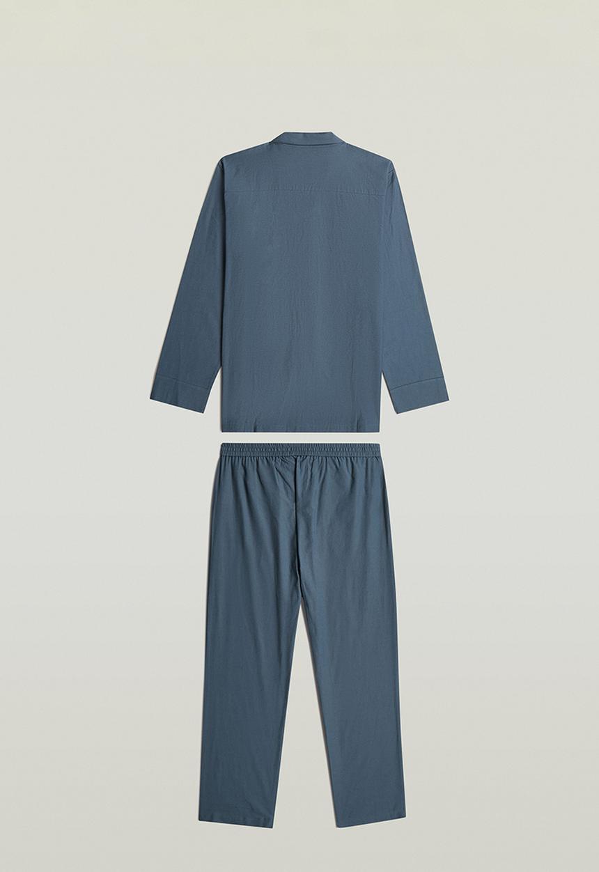 G-STAR - Tee s\s and pant set-Dark Denim
