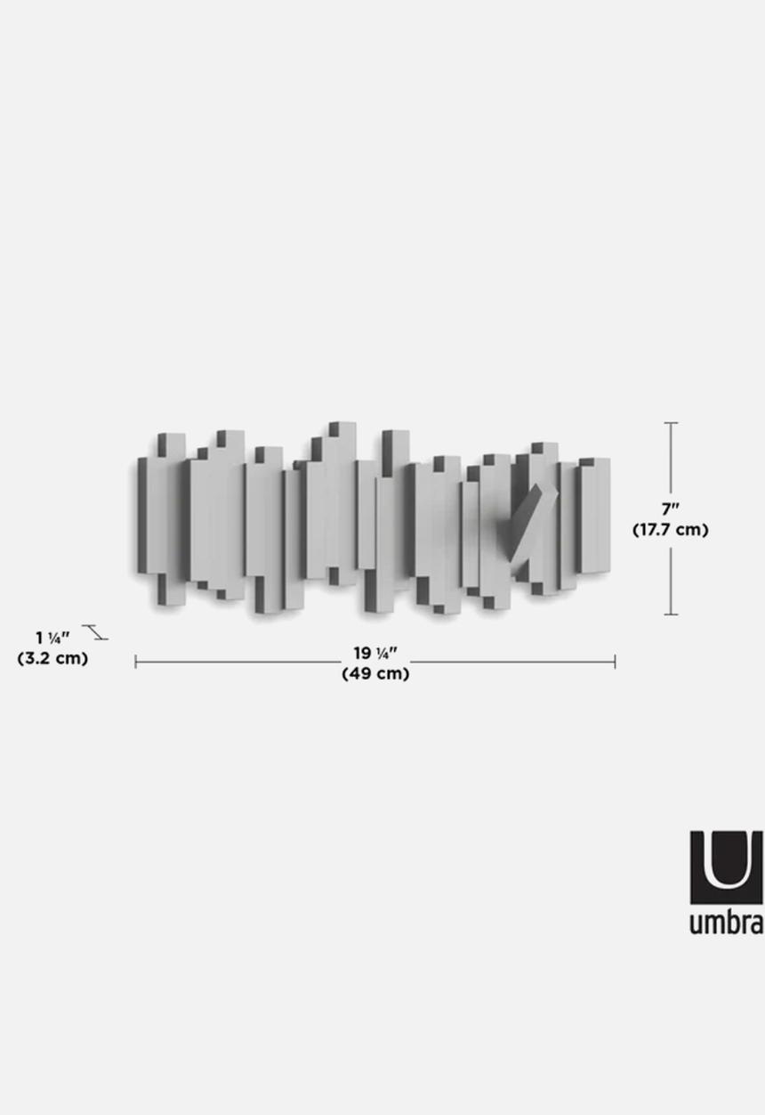 Umbra - Sticks Multi Hook 8 - Grey