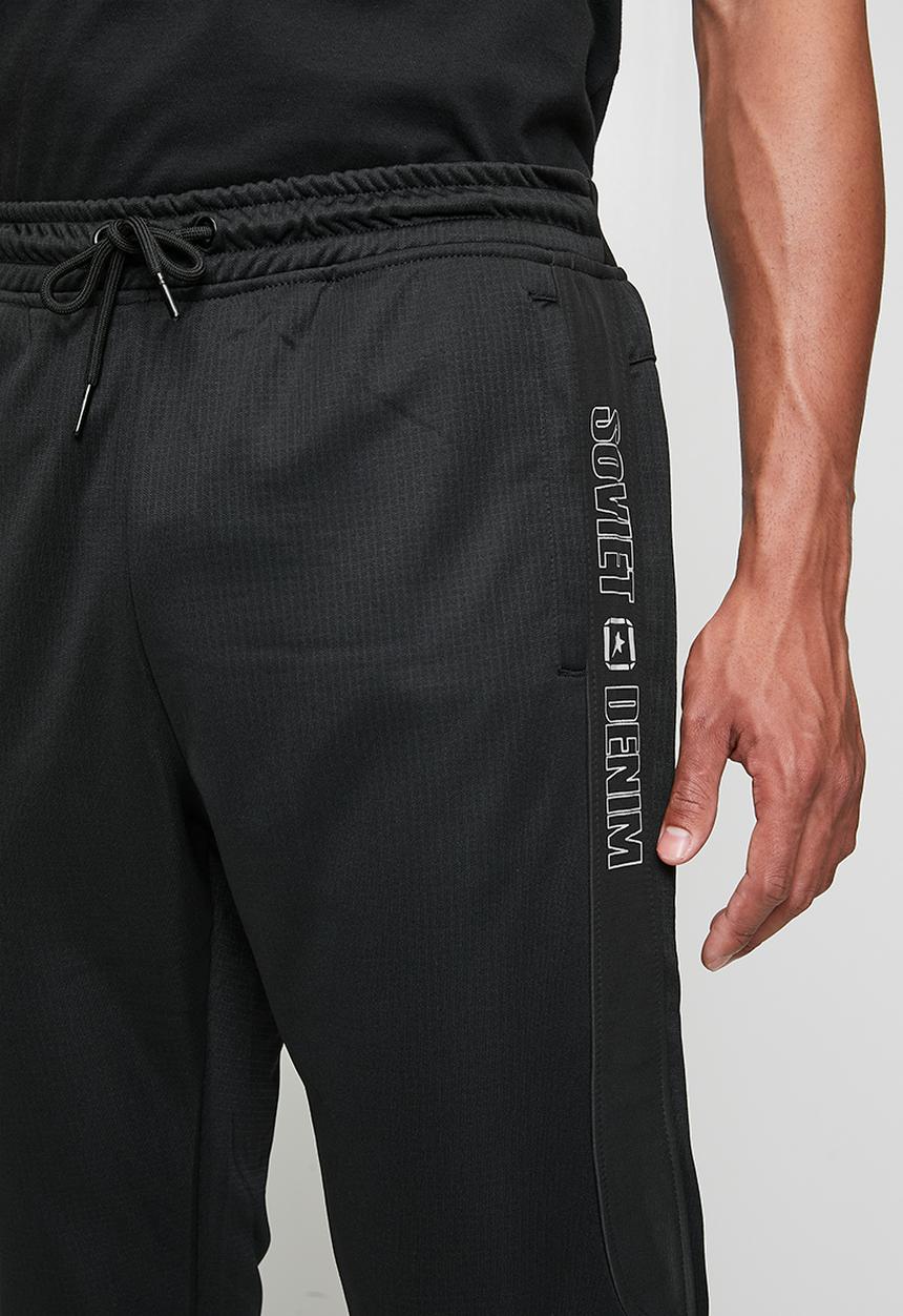 SOVIET - Track Pants-Black