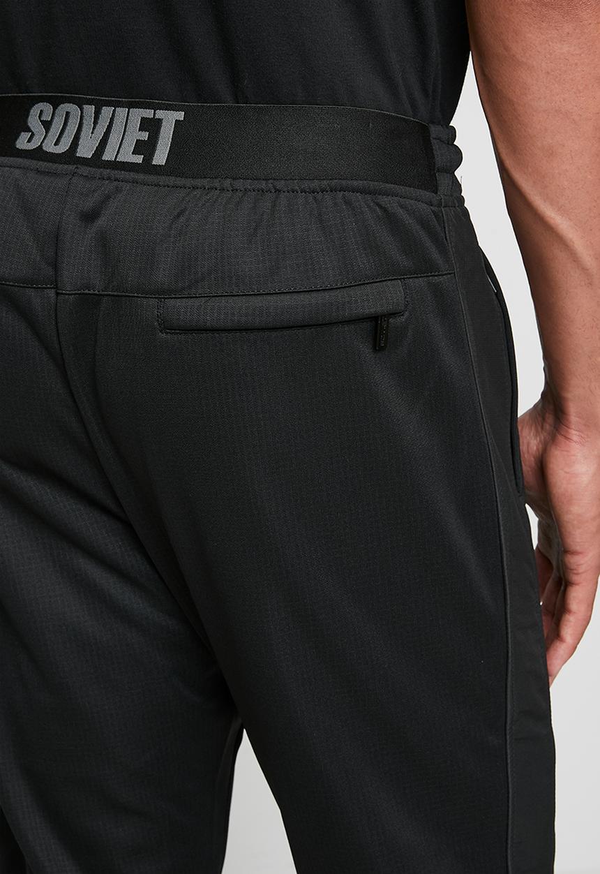 SOVIET - Track Pants-Black