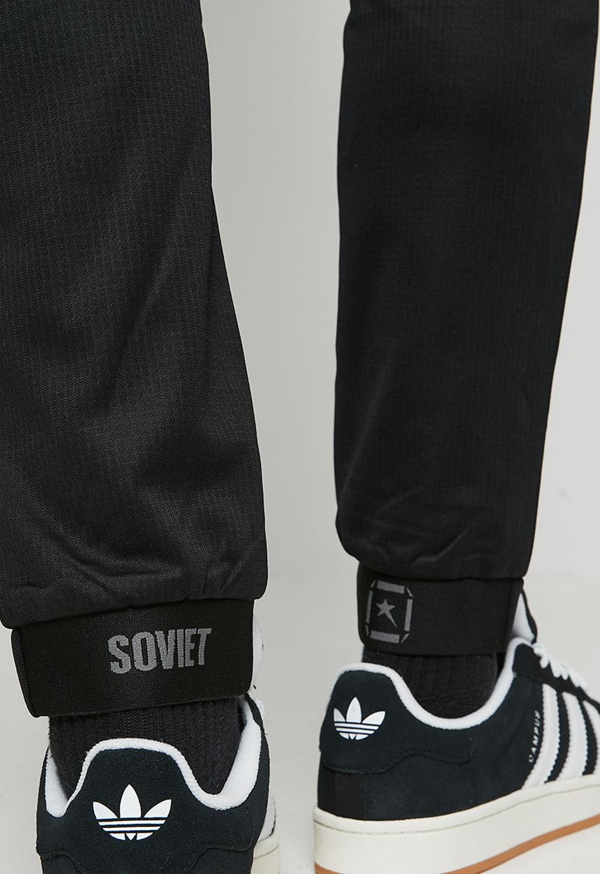 SOVIET - Track Pants-Black