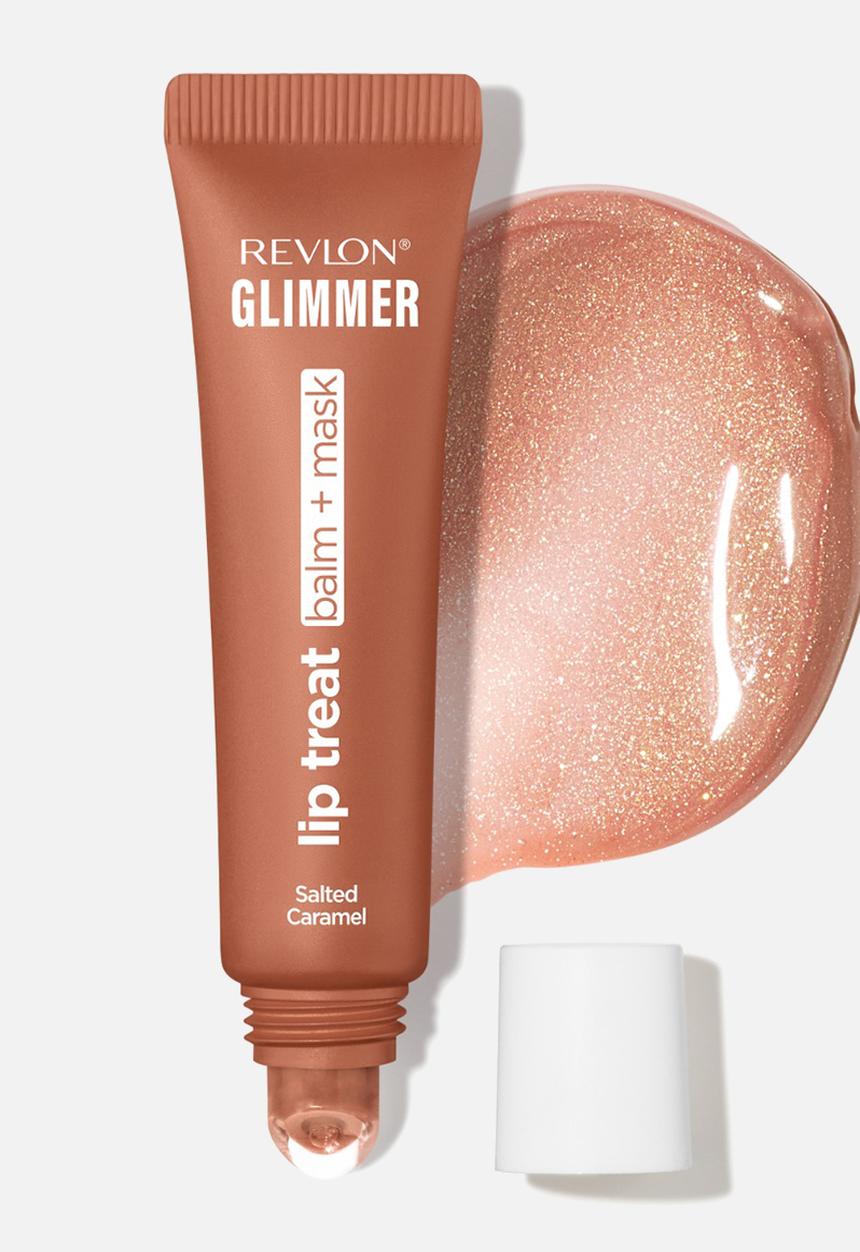 Revlon - Glimmer Lip Treatment Balm + Mask - 009 Salted Caramel