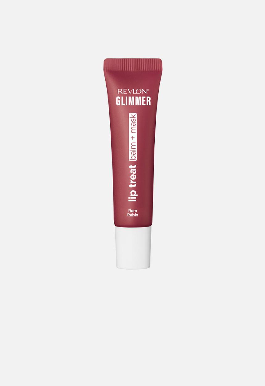 Revlon - Glimmer Lip Treatment Balm + Mask - 010 Rum Raisin