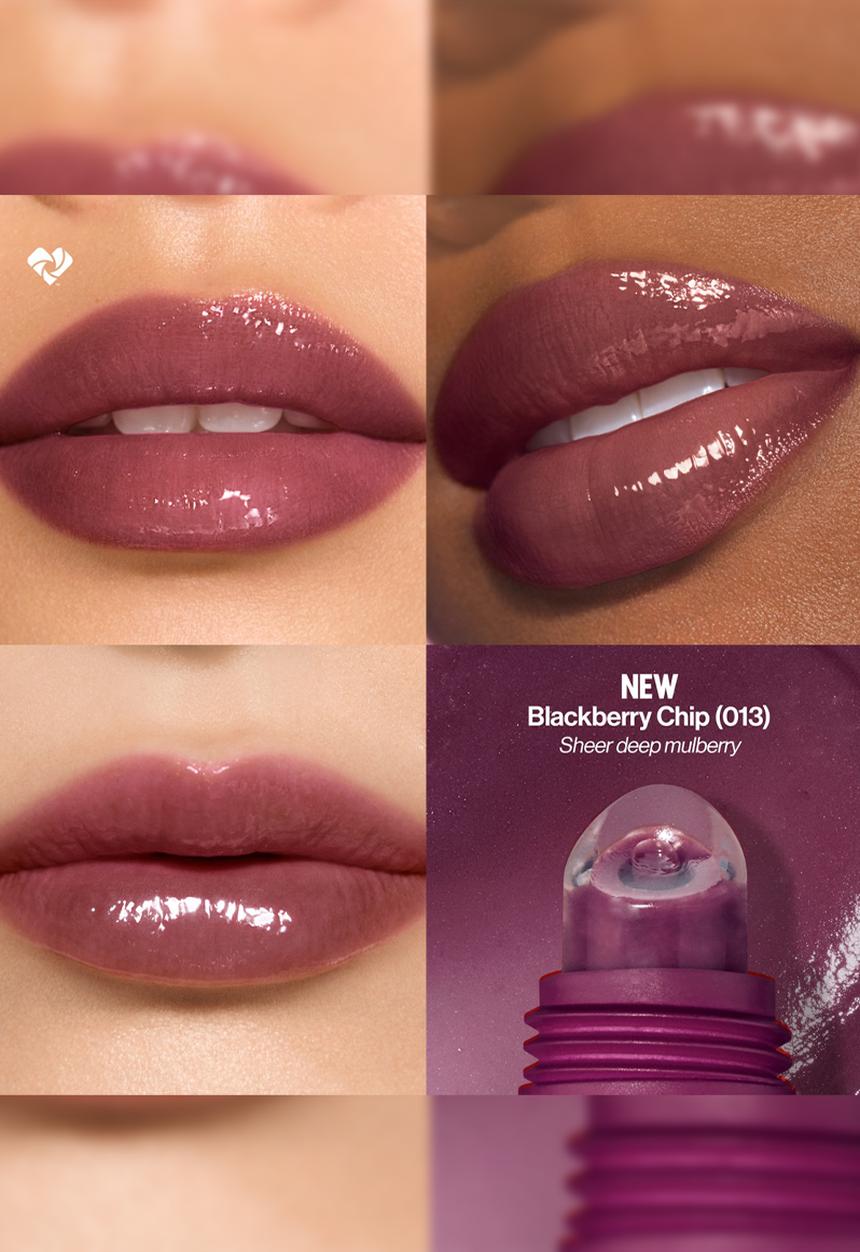 Revlon - Glimmer Lip Treatment Balm + Mask - 013 Blackberry Chip
