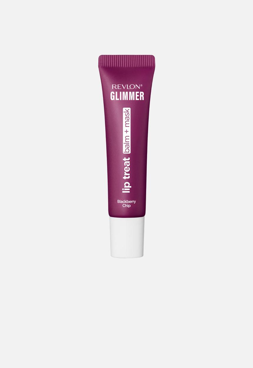 Revlon - Glimmer Lip Treatment Balm + Mask - 013 Blackberry Chip