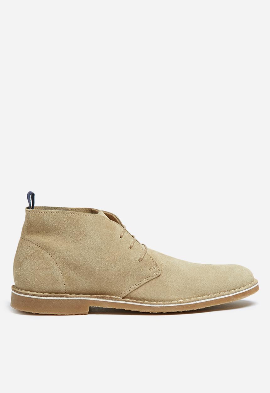 Royce new light suede boot - oyster grey