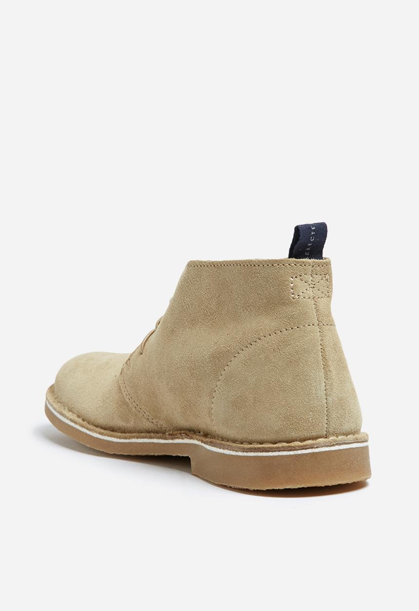 Royce new light suede boot - oyster grey
