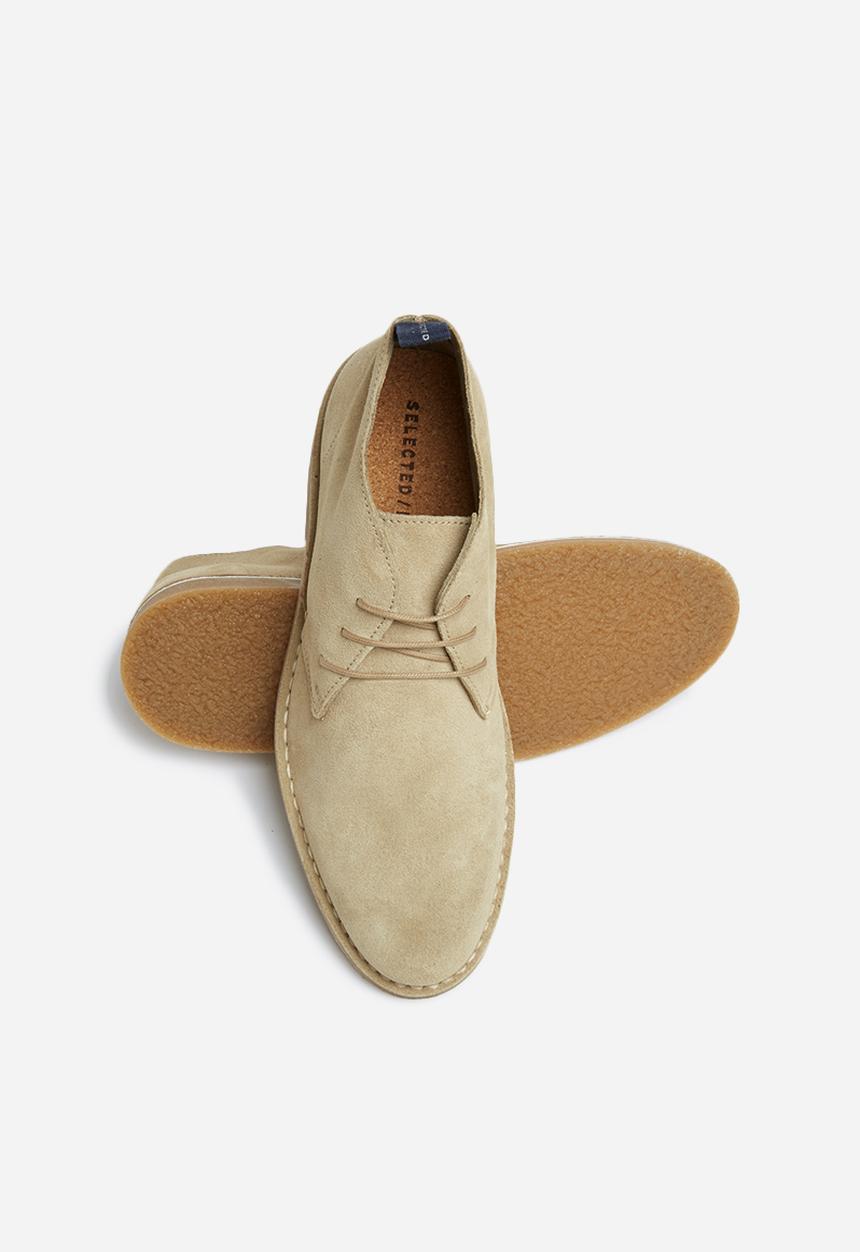 Royce new light suede boot - oyster grey