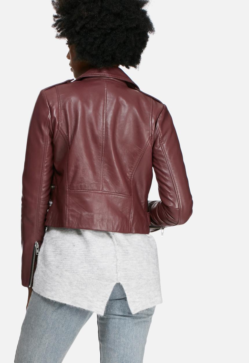 Vero Moda - Rida leather jacket