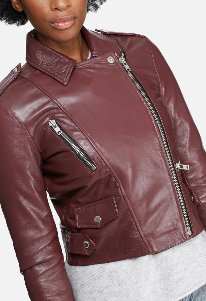 Vero Moda - Rida leather jacket