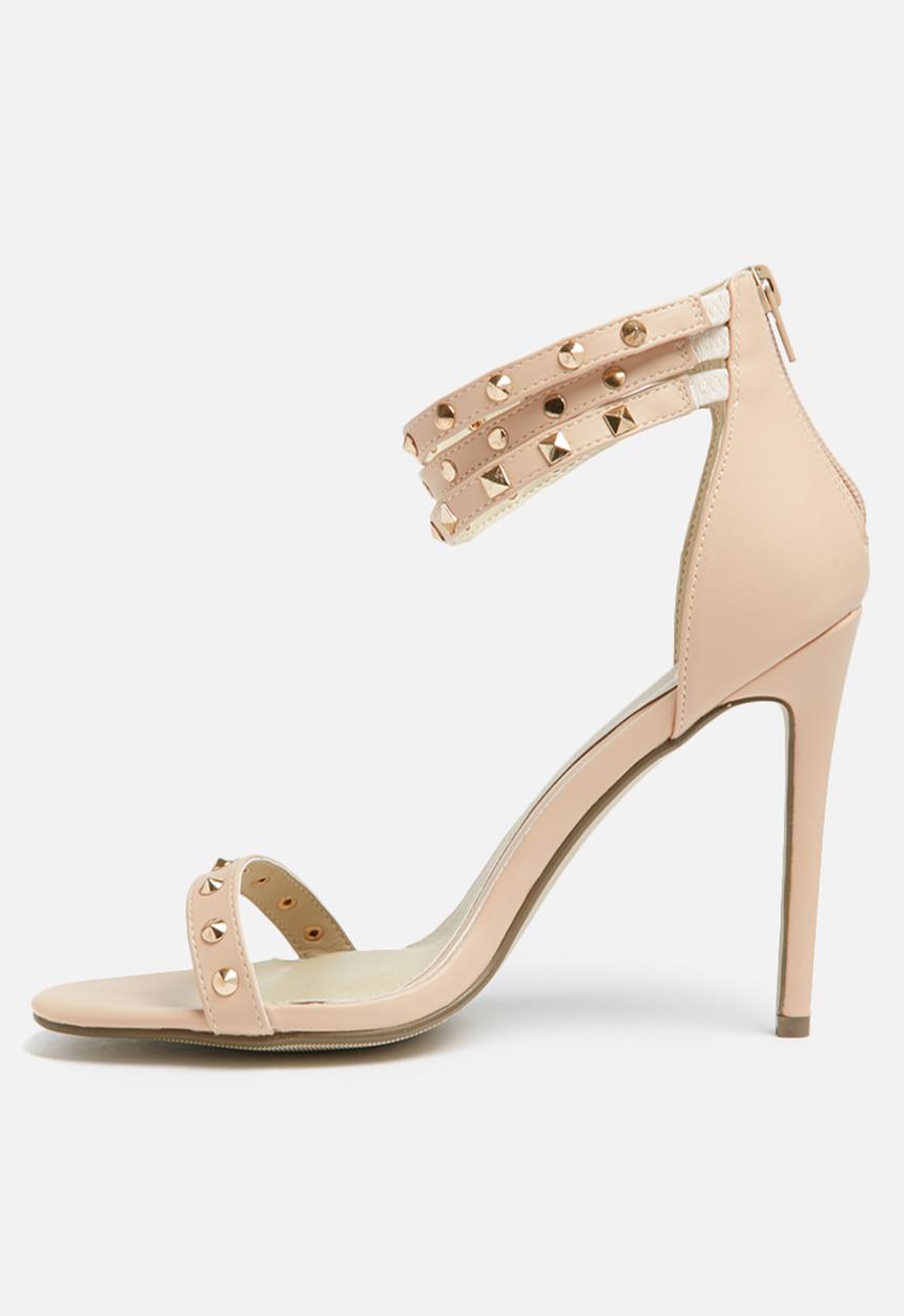 Missguided - Studded ankle strap heel