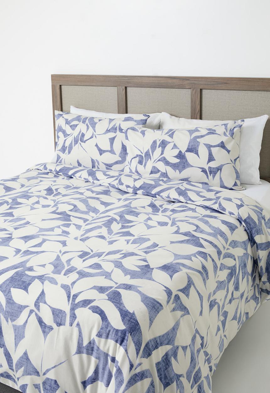 Horrockses - Winter Leaf Duvet Cover Set