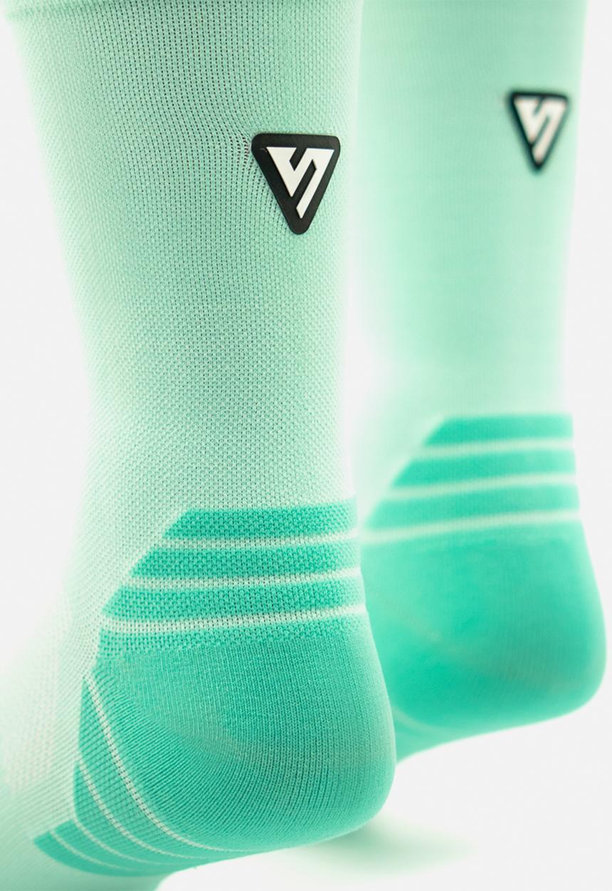 Versus - Classic Active Crew Tab Socks - Mint