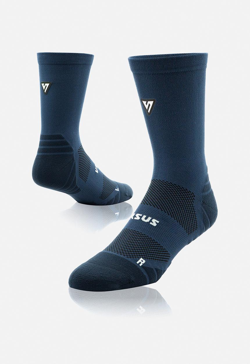 Versus - Classic Active Crew Tab Socks - Navy