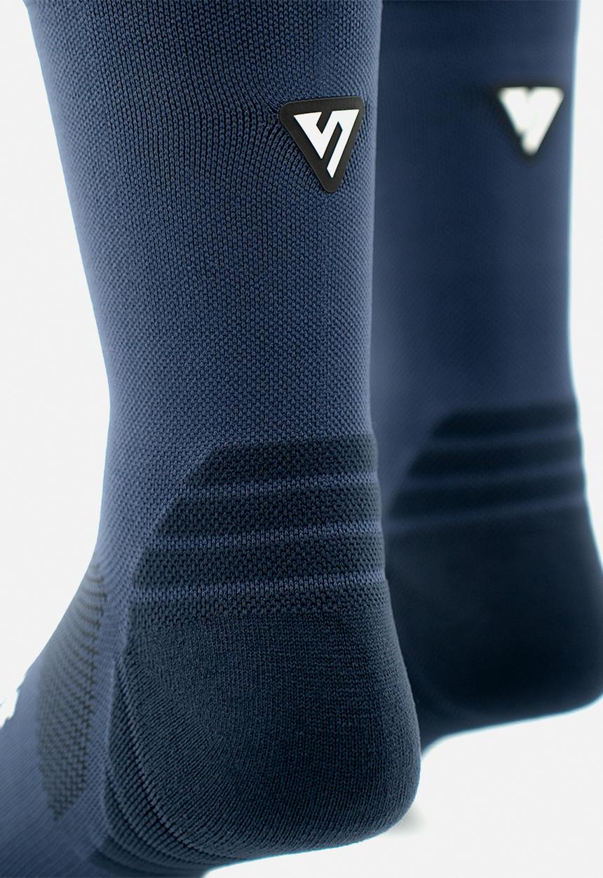Versus - Classic Active Crew Tab Socks - Navy