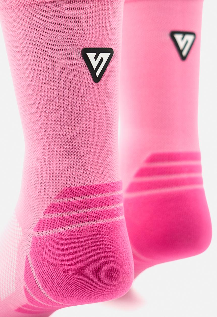 Versus - Classic Active Crew Tab Socks - Pink