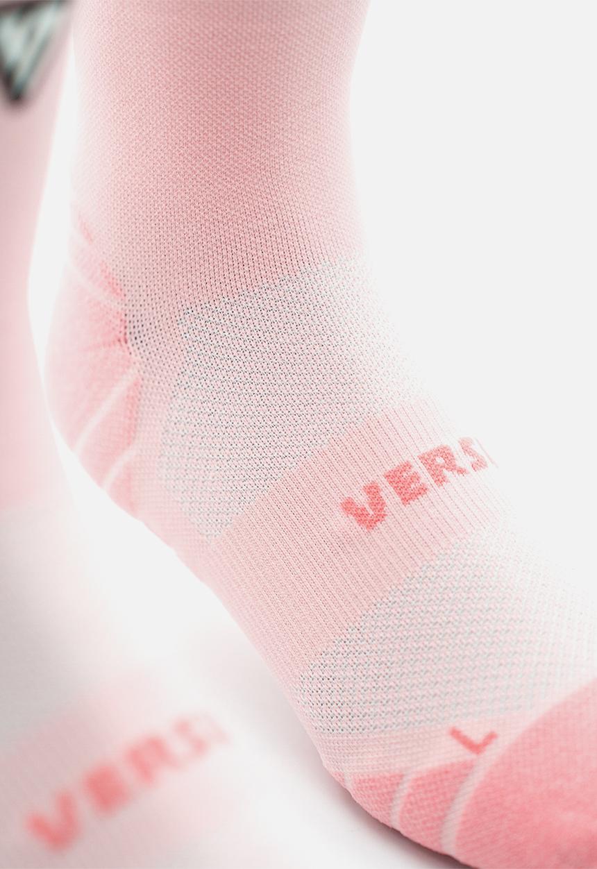 Versus - Classic Active Crew Tab Socks - Pastel Pink
