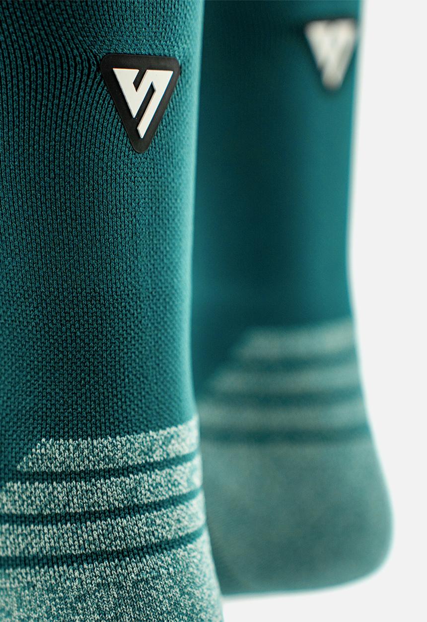 Versus - Classic Active Crew Tab Socks - Teal