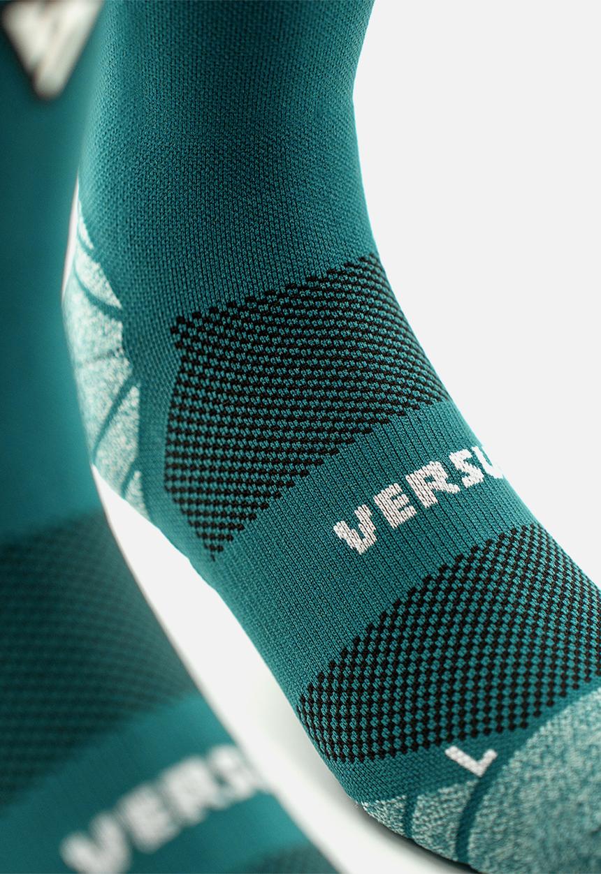 Versus - Classic Active Crew Tab Socks - Teal
