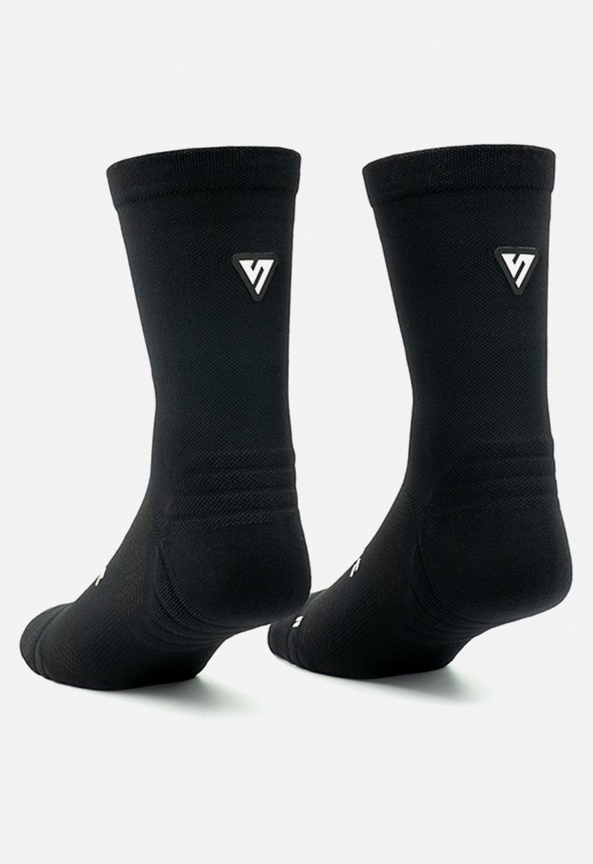 Versus - Classic Active Crew Tab Socks - Black