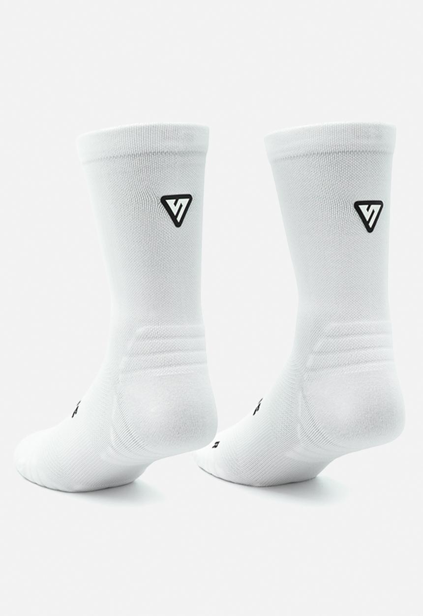 Versus - Classic Active Crew Tab Socks - White