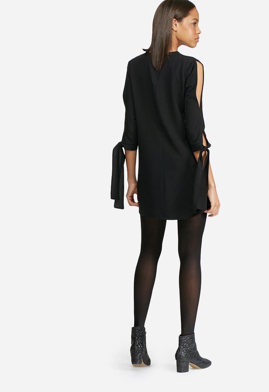 dailyfriday - Shift dress with sleeve tie