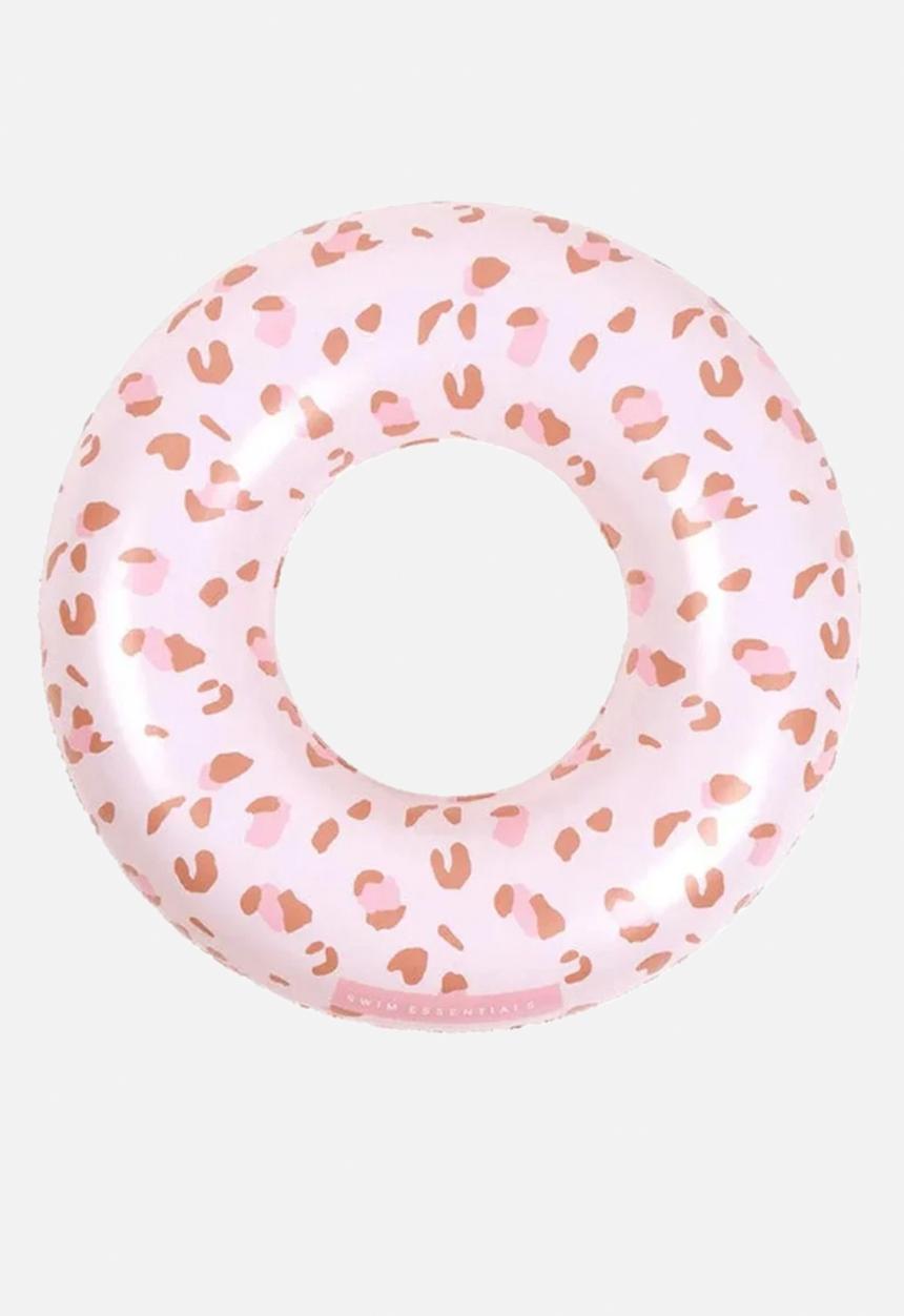 Swim Essentials - Swim Ring - Old Pink Leopard