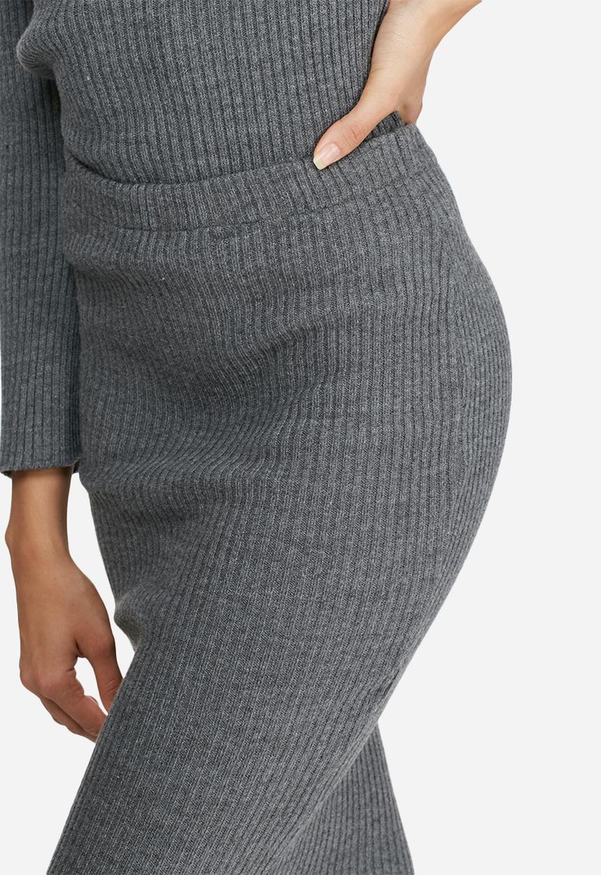 dailyfriday - Ribbed tube skirt