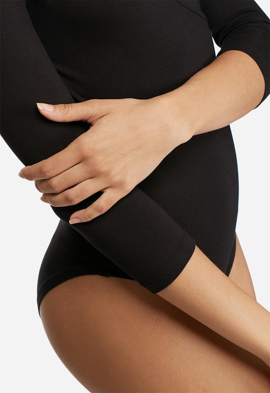 dailyfriday - Wrap V-neck bodysuit