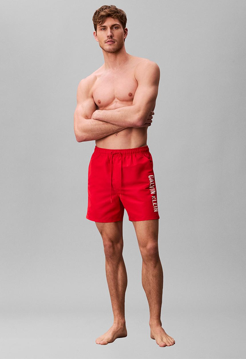 Calvin Klein - Drawstring Swimwear - Aged Redwood
