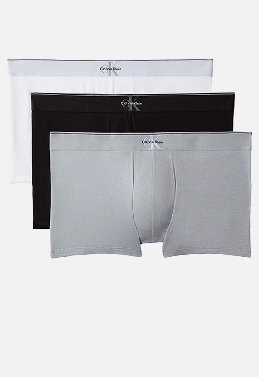 Calvin Klein - Trunk 3pk - black/misty grey/white