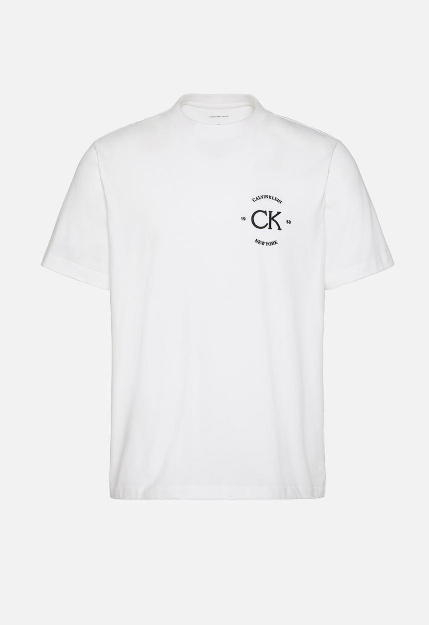Calvin Klein - 20s april graphic seasonal fashion range - Bright White