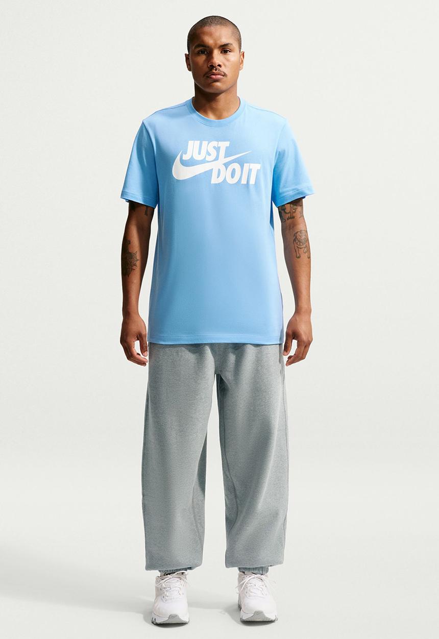 Nike -  Just Do It Tee - Football Blue