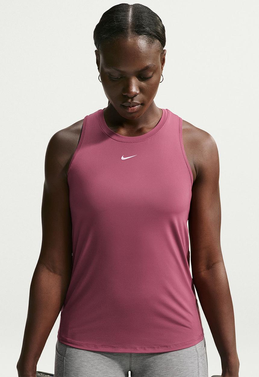 Nike - W Nk One Classic Df Tank - Pink Smoke/White