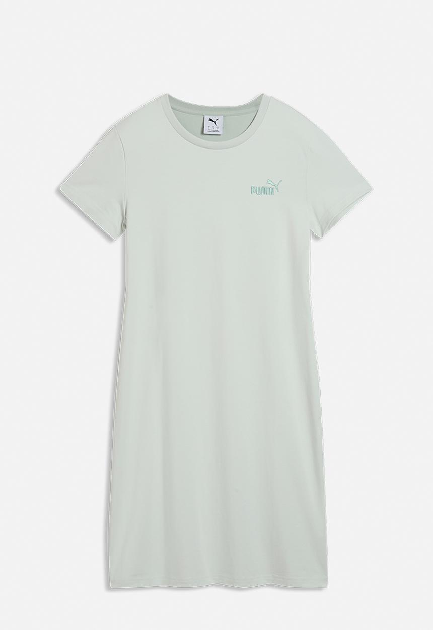 PUMA - Plus ess small no. 1 logo slim dress - créme de mint