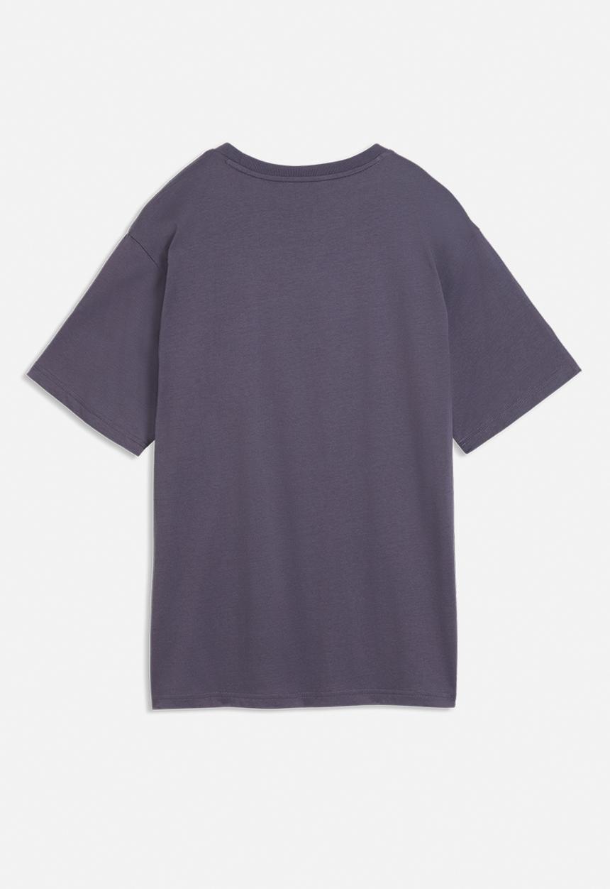 PUMA - Plus ess relaxed tee - inky depths
