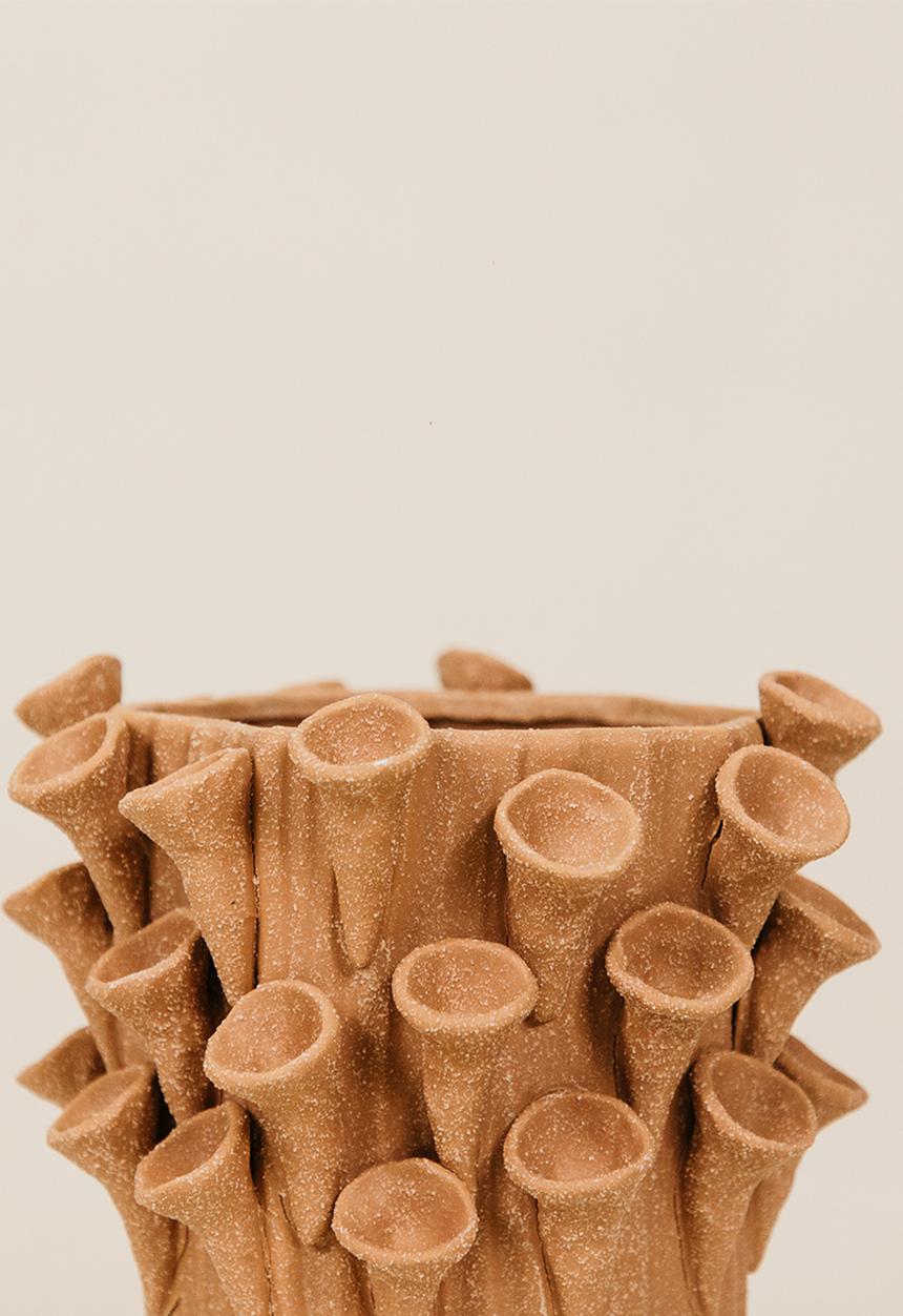 Noha - Kora Vase Large - Terracotta