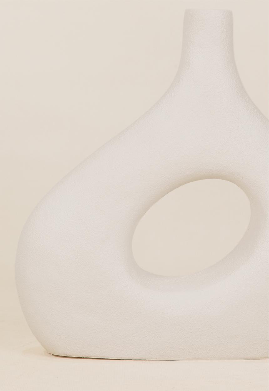 Noha - Meru Vase  White