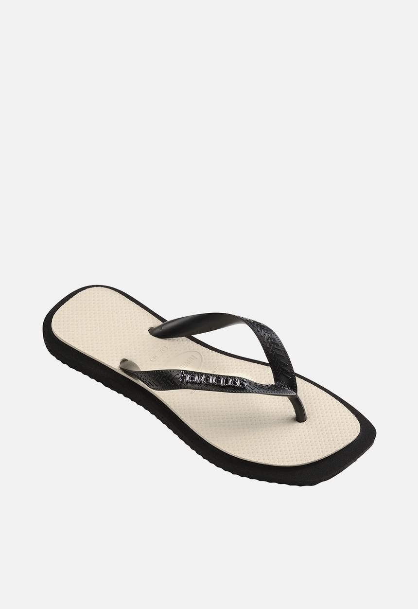 Havaianas - Top square fusion - black & beige