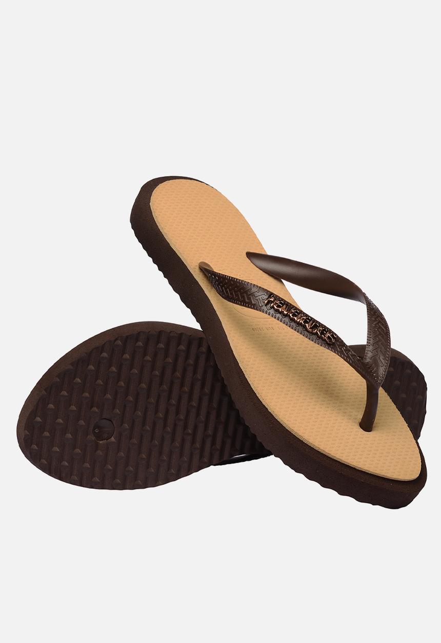 Havaianas - Point fusion dark brown/golden
