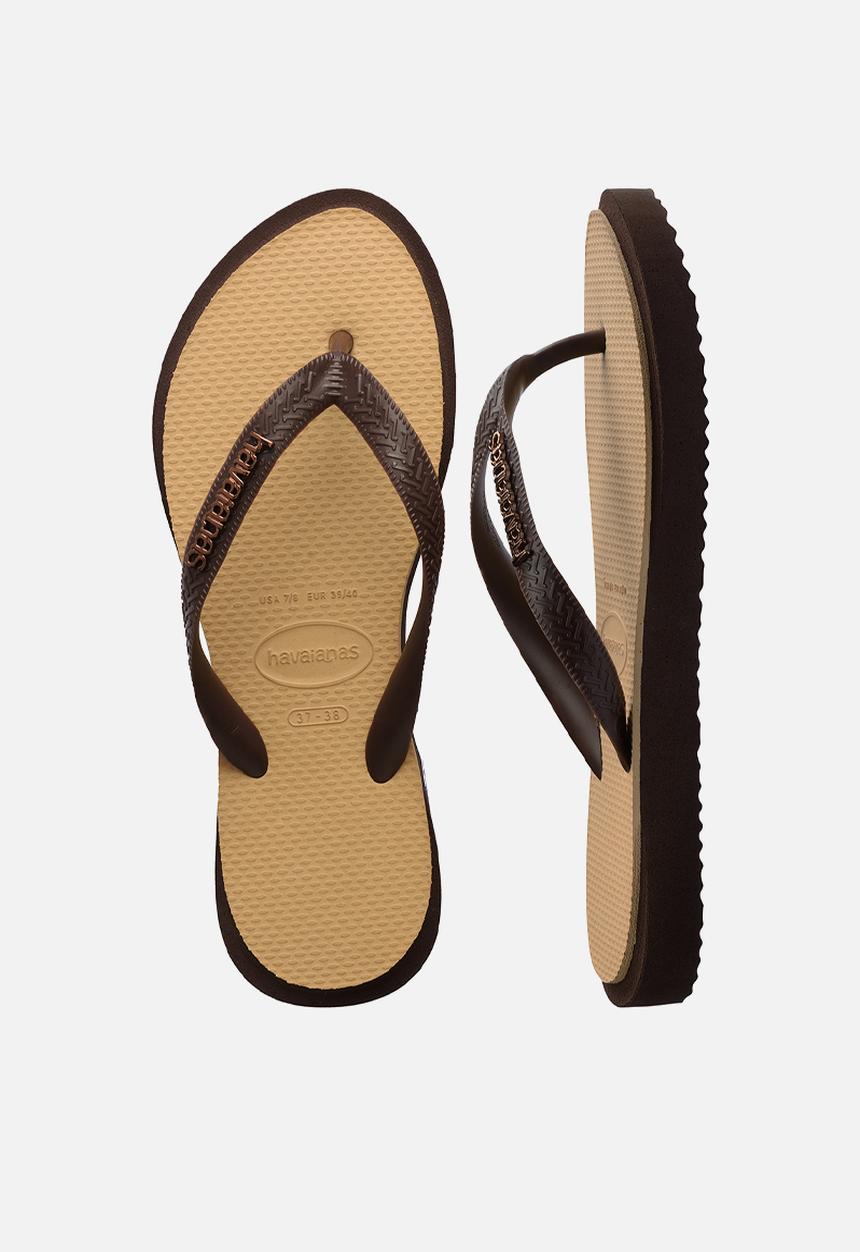 Havaianas - Point fusion dark brown/golden