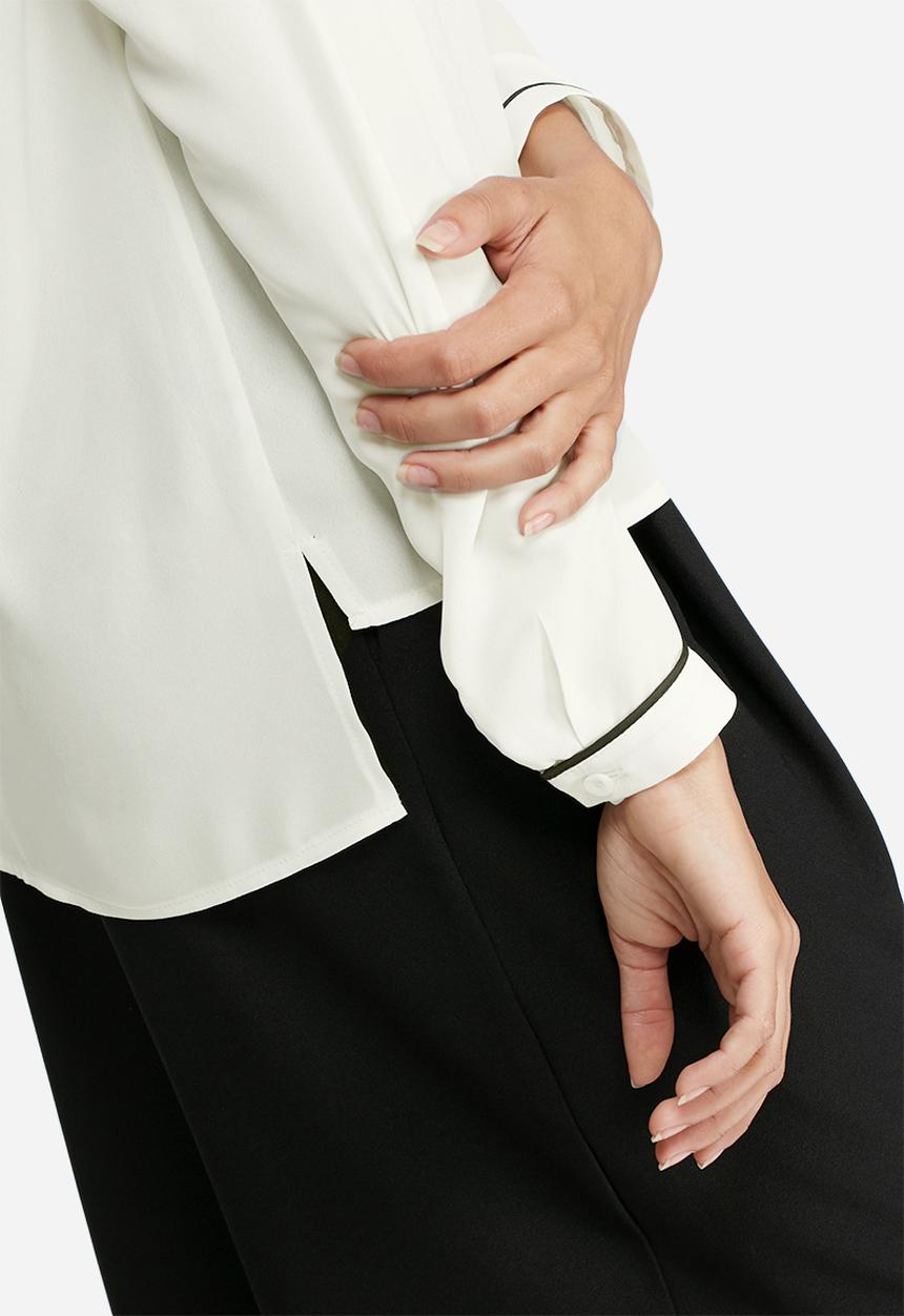 dailyfriday - Tipped formal blouse