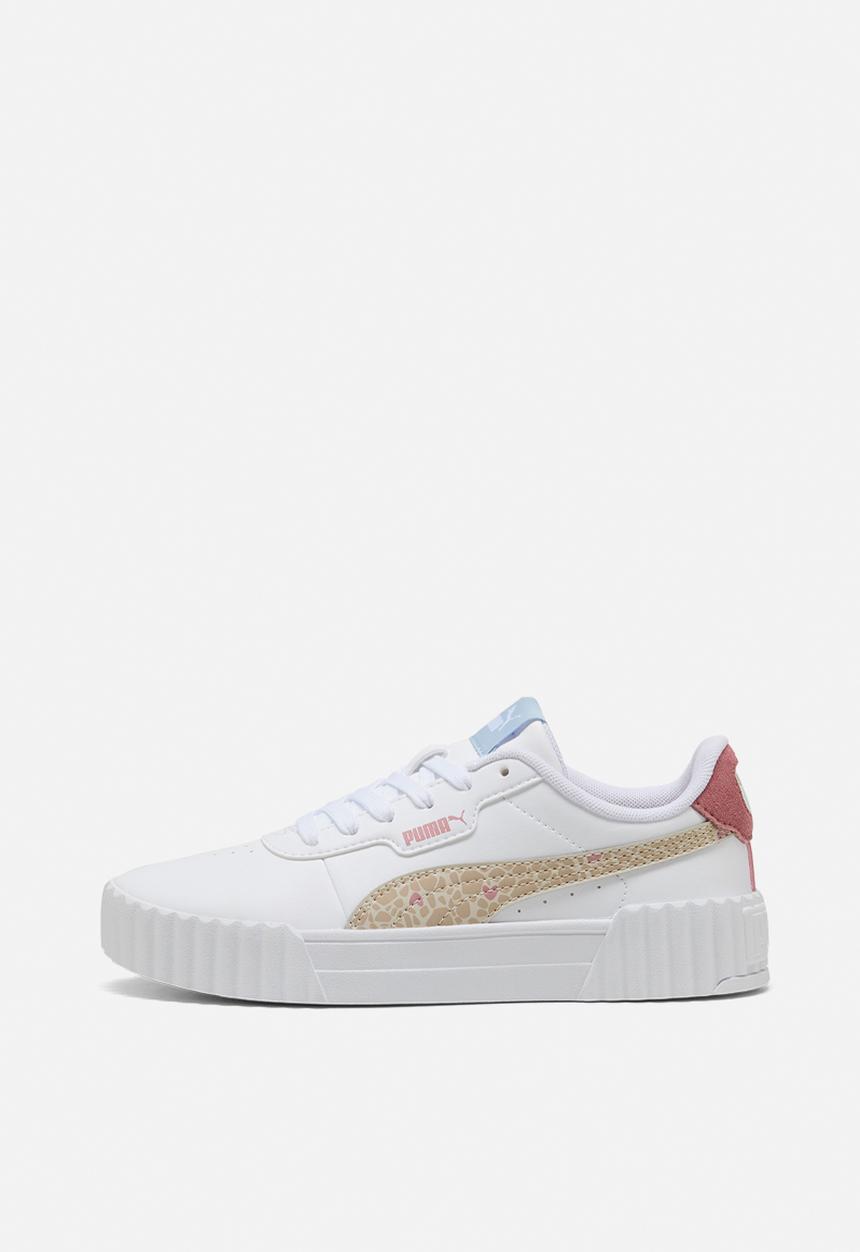PUMA - Carina 3.0 Winter Safari Jr - Puma White-Birch