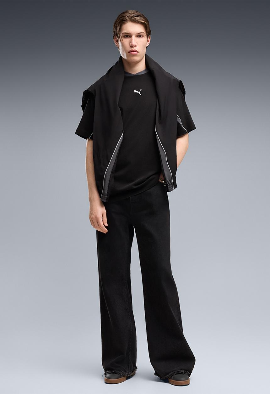 PUMA - PUMA SPORT Relaxed Blocking Tee - Black