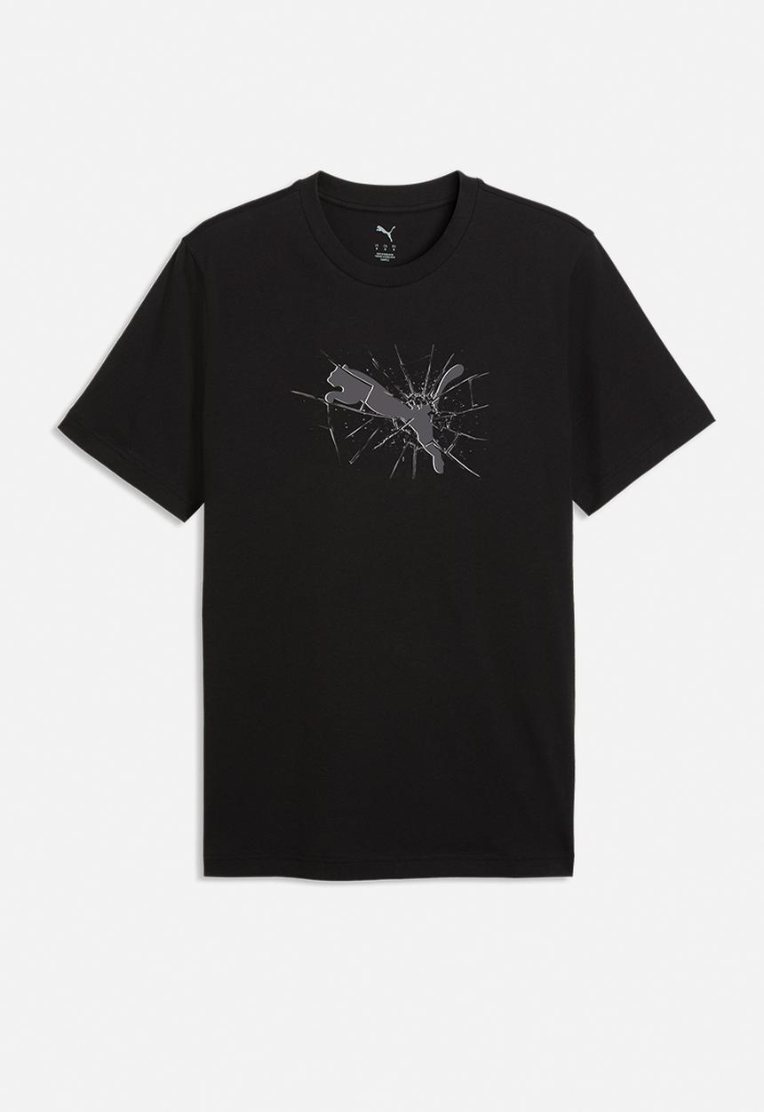 PUMA - GRAPHICS Cat Logo Tee - Black