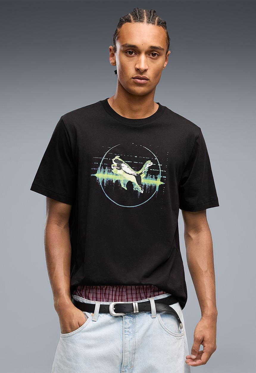 PUMA - GRAPHICS Digital Tee - Black