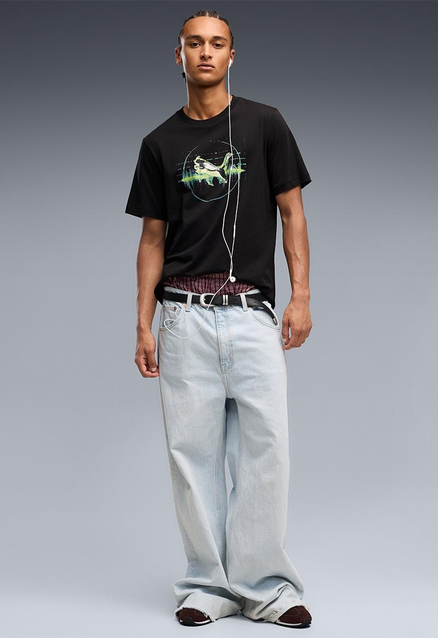 PUMA - GRAPHICS Digital Tee - Black
