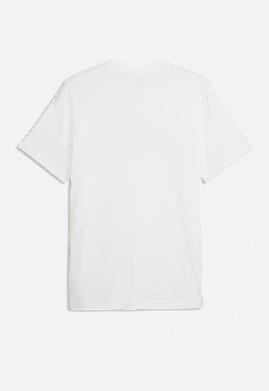 PUMA - PUMA SPORT Logo Play Tee - White