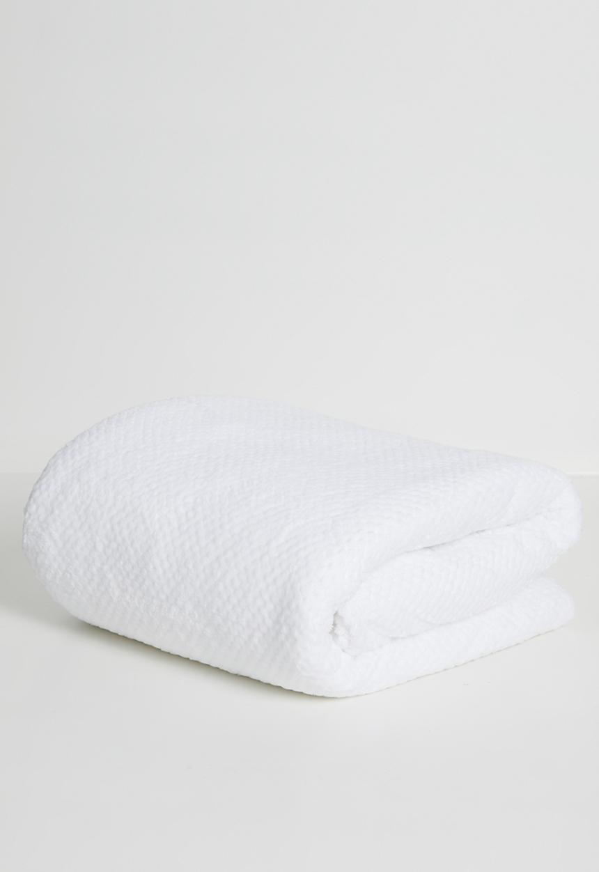 Horrockses - Avedon Blanket - White